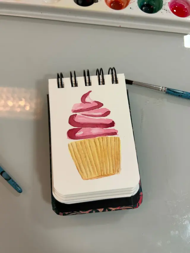 First cupcake