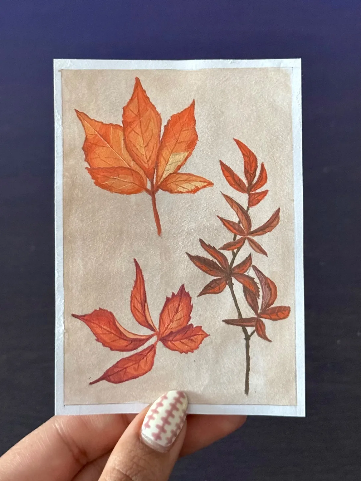 Orange Leaves