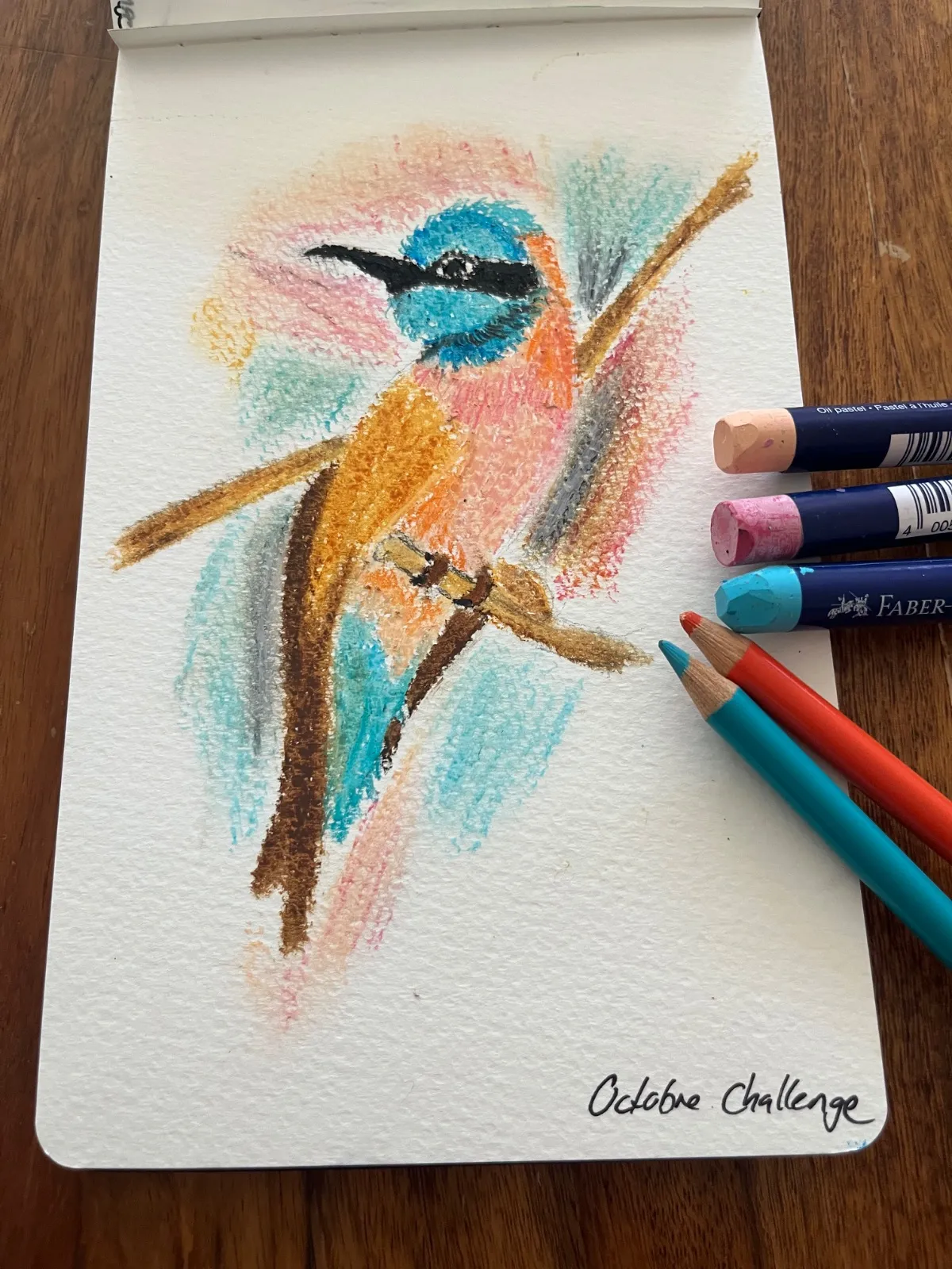 Pastel bird