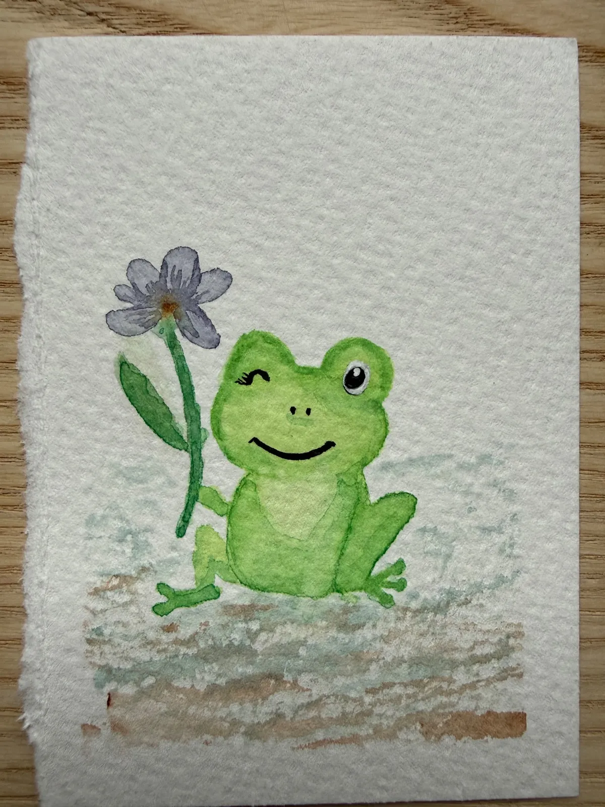 Happy frog