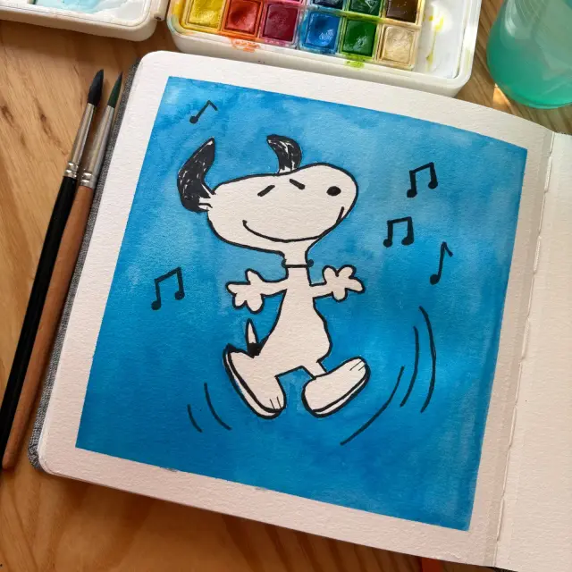Dancing Snoopy