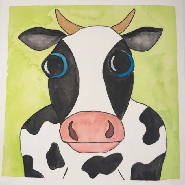 Unsettled Cow