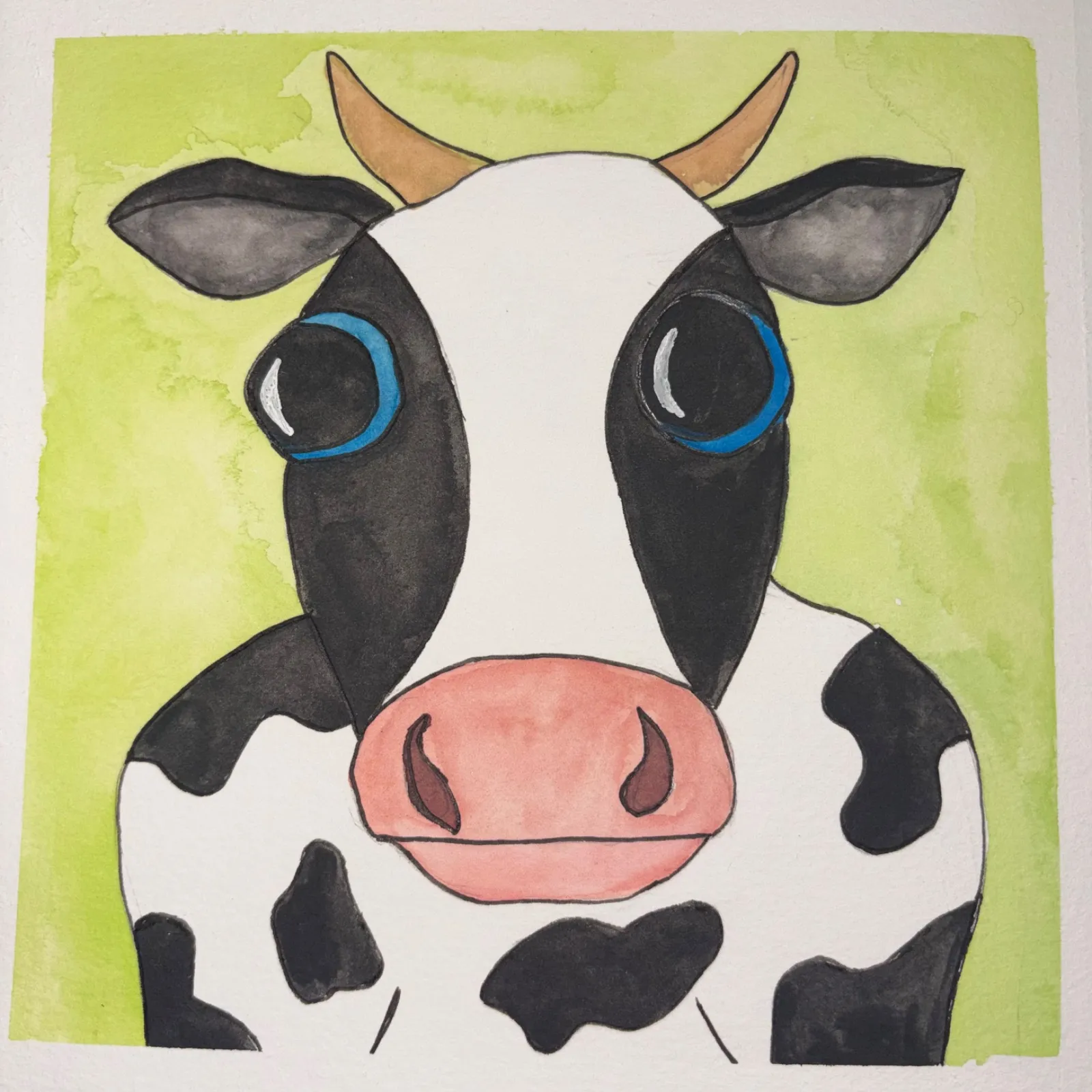 Unsettled Cow