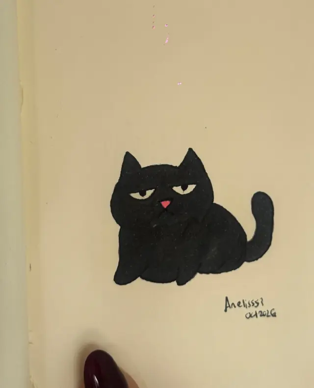 Angry cat