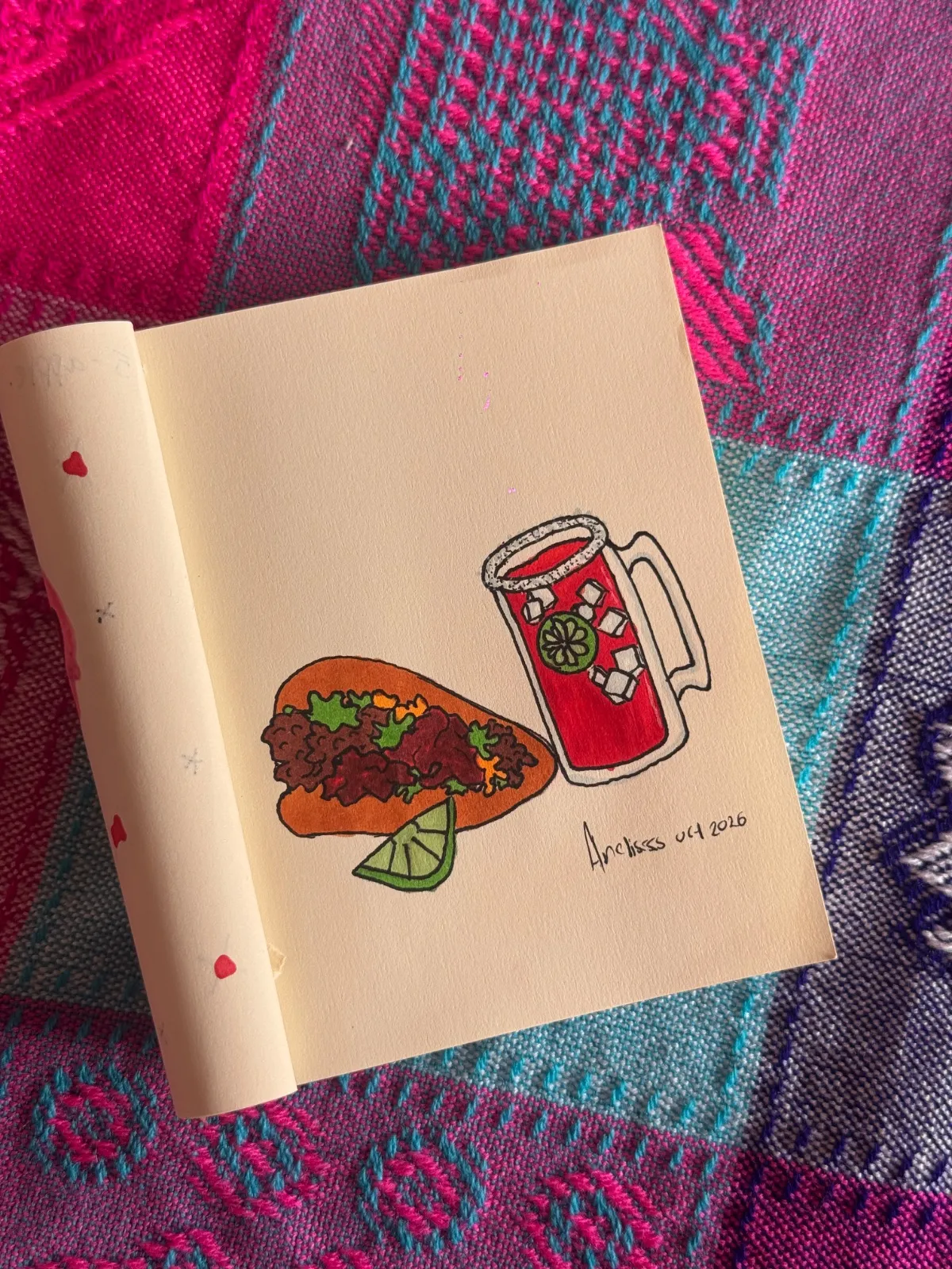 6 - Taco (and michelada)