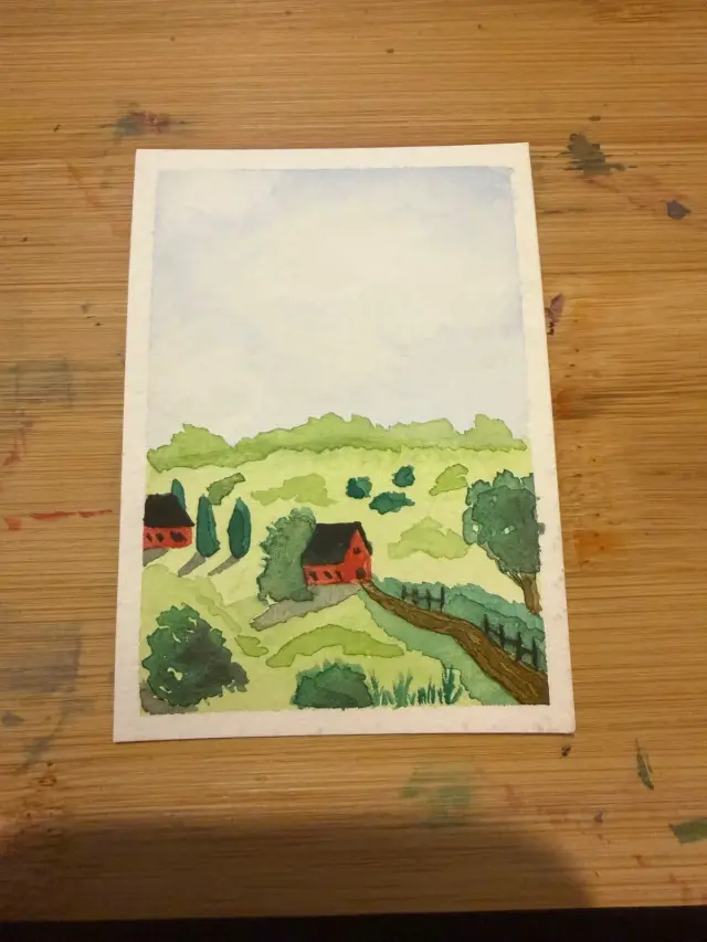 Little scene.