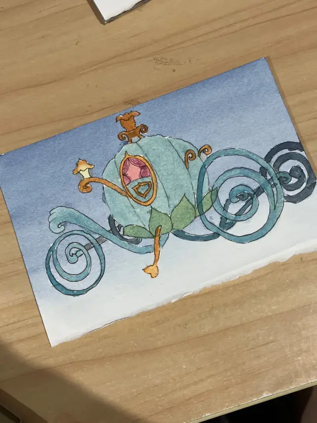 did someone order a pumpkin ride to the palace?