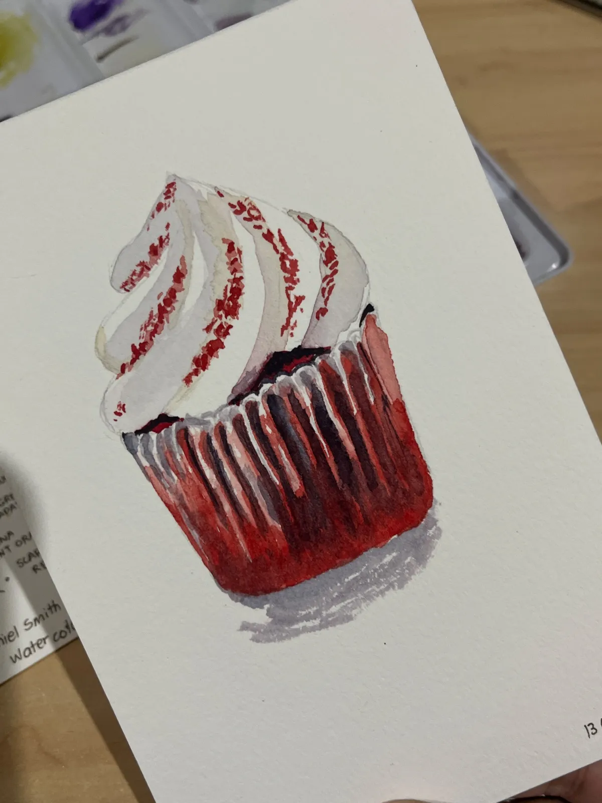 i like u have a cupcake