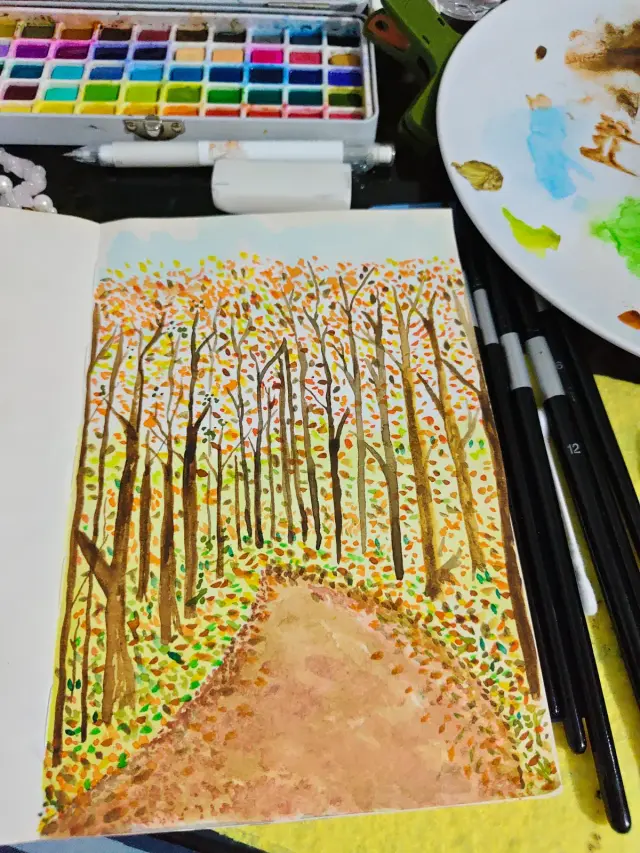 Park in Autumn