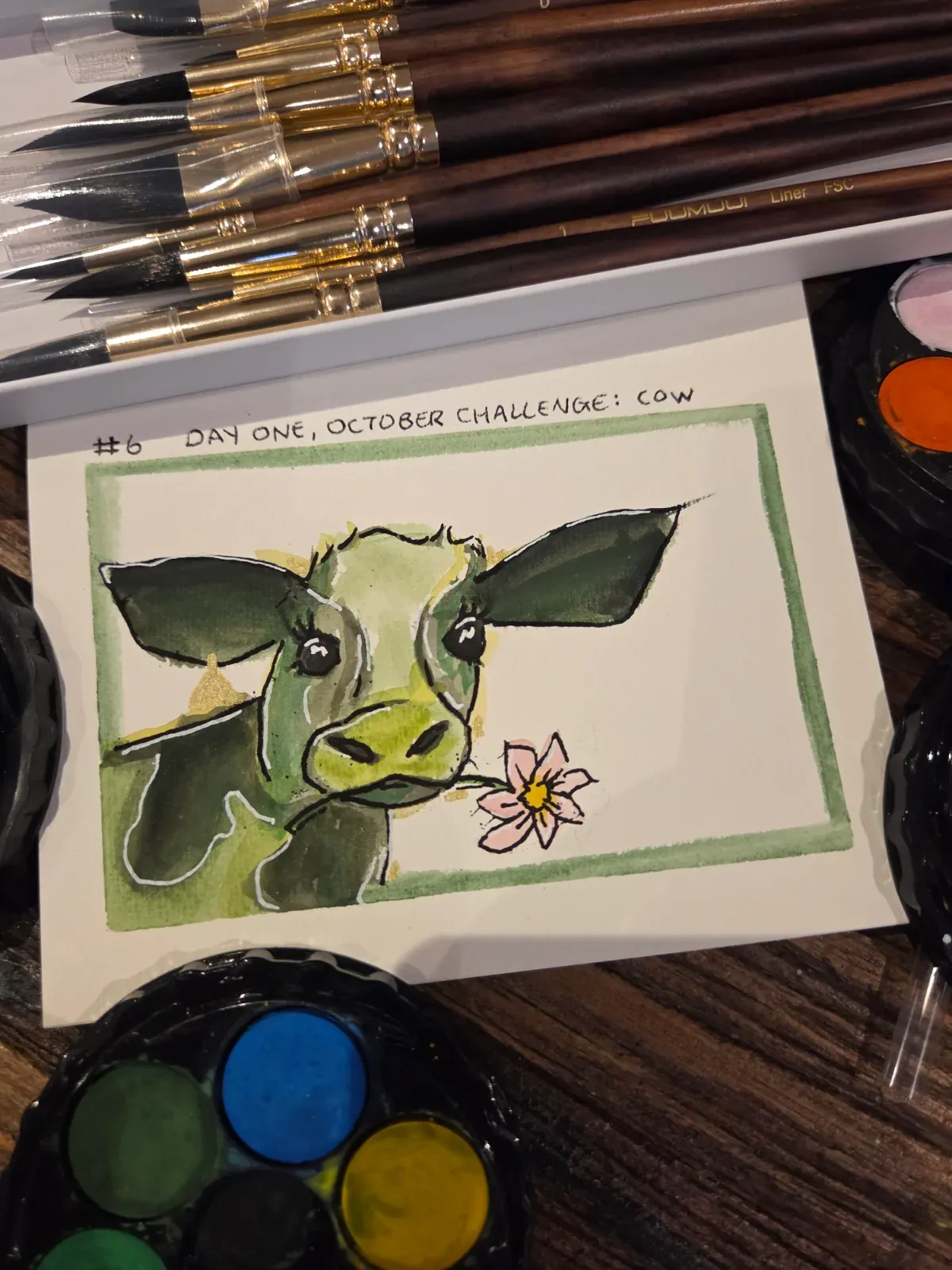 Mooving with the colours