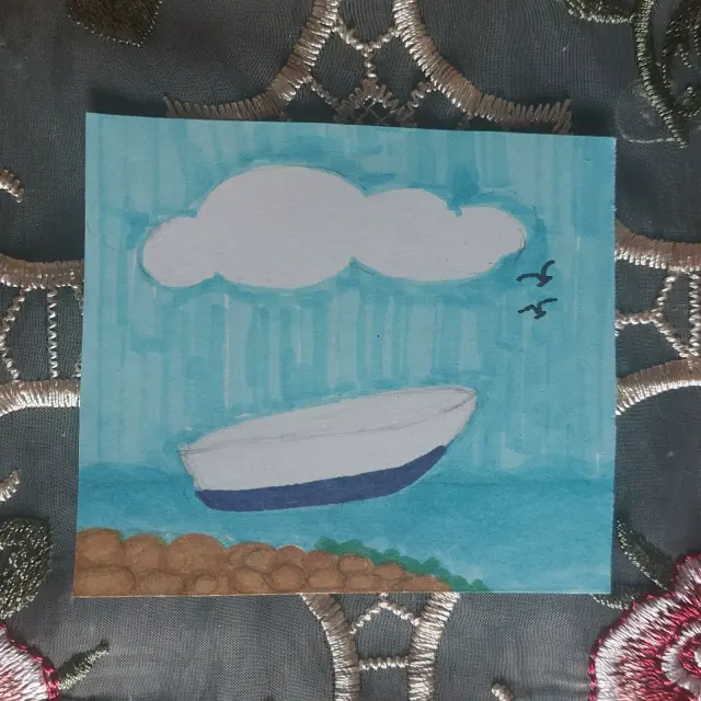 Fishing Boat By The Beach
