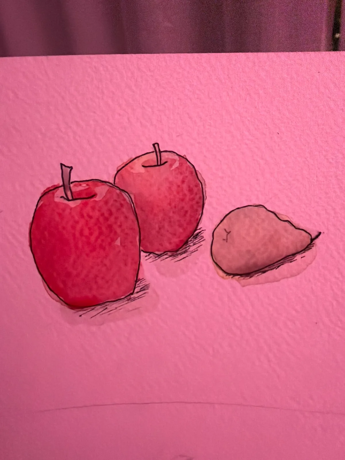 Apples appear