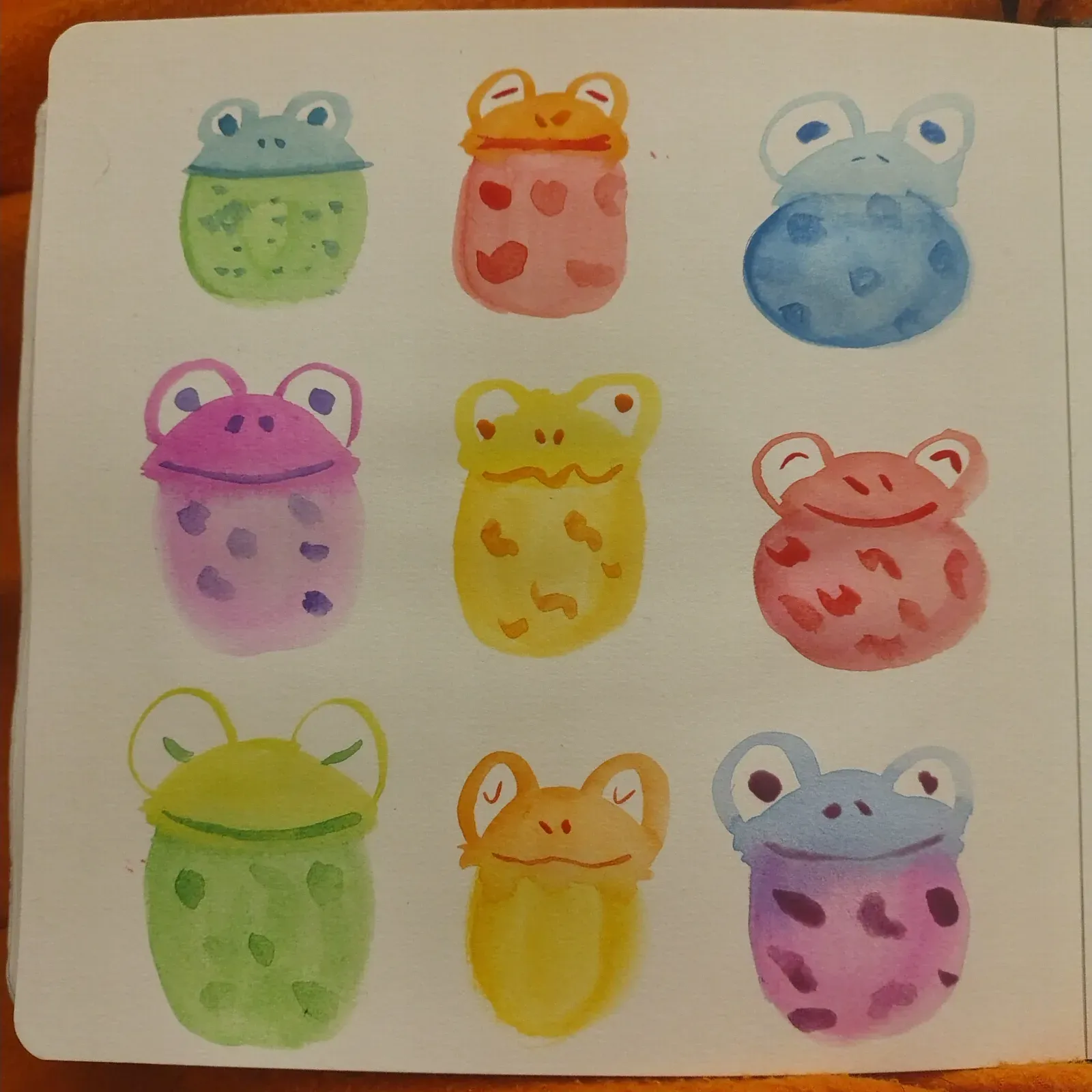 Happy frog
