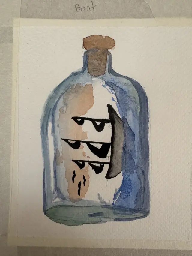 Boat in a bottle