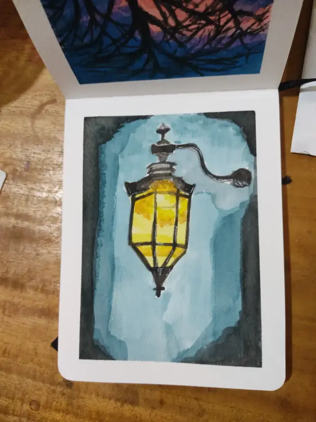 Victorian lamp