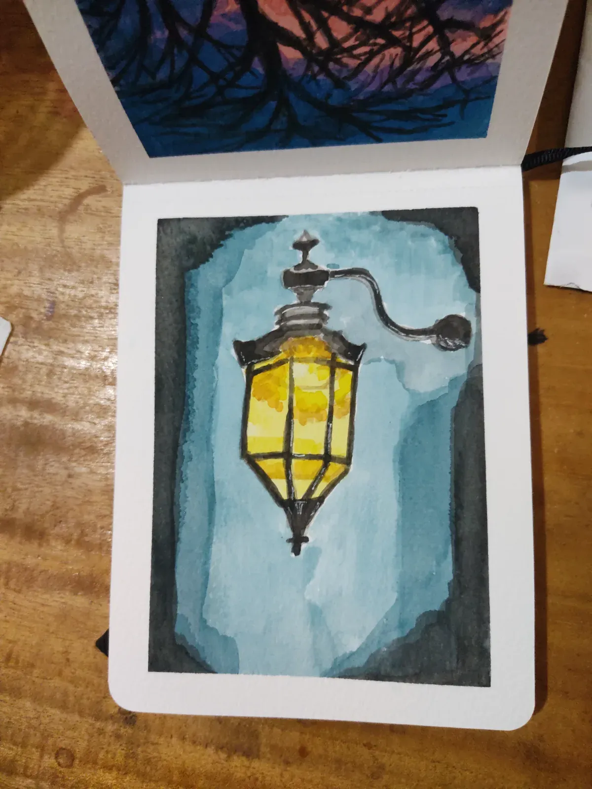 Victorian lamp