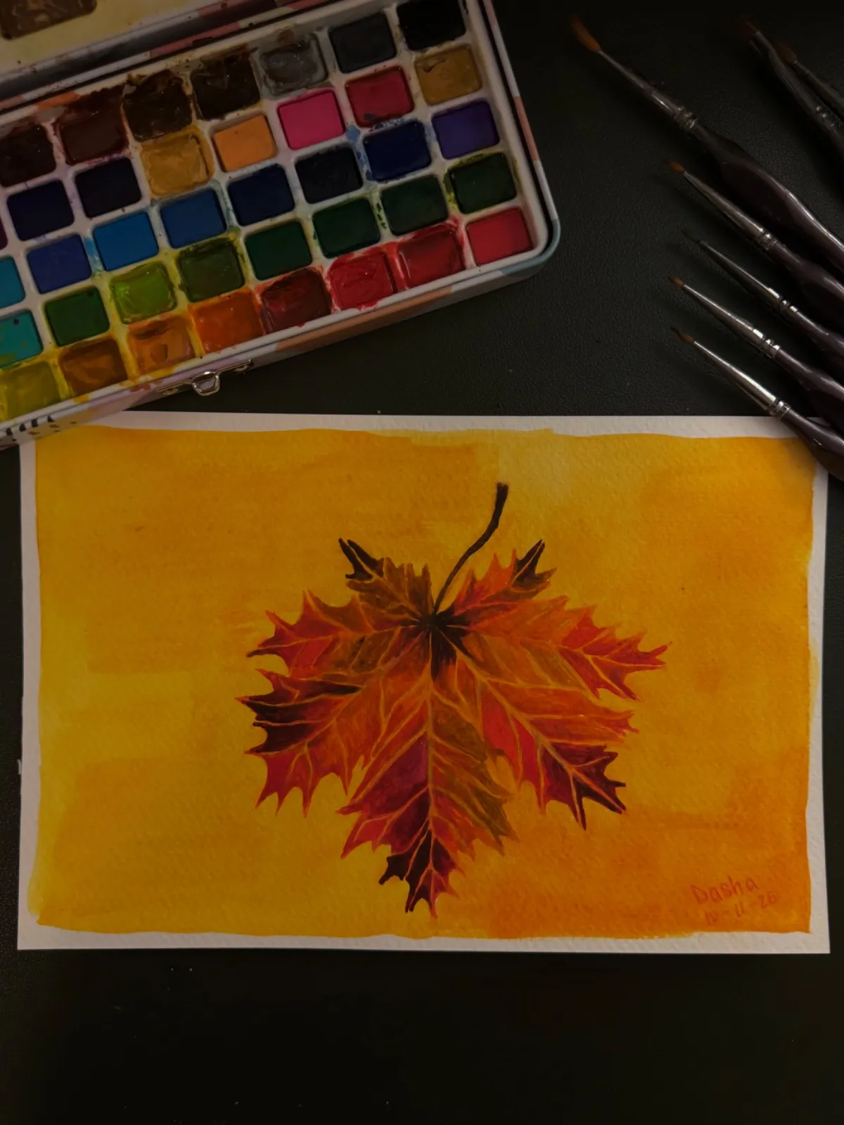 Orange Leaf 🍁