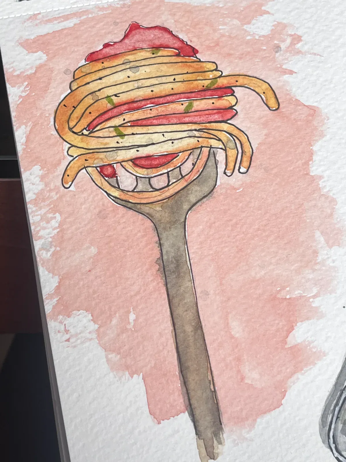 Pasta on a fork 🍝