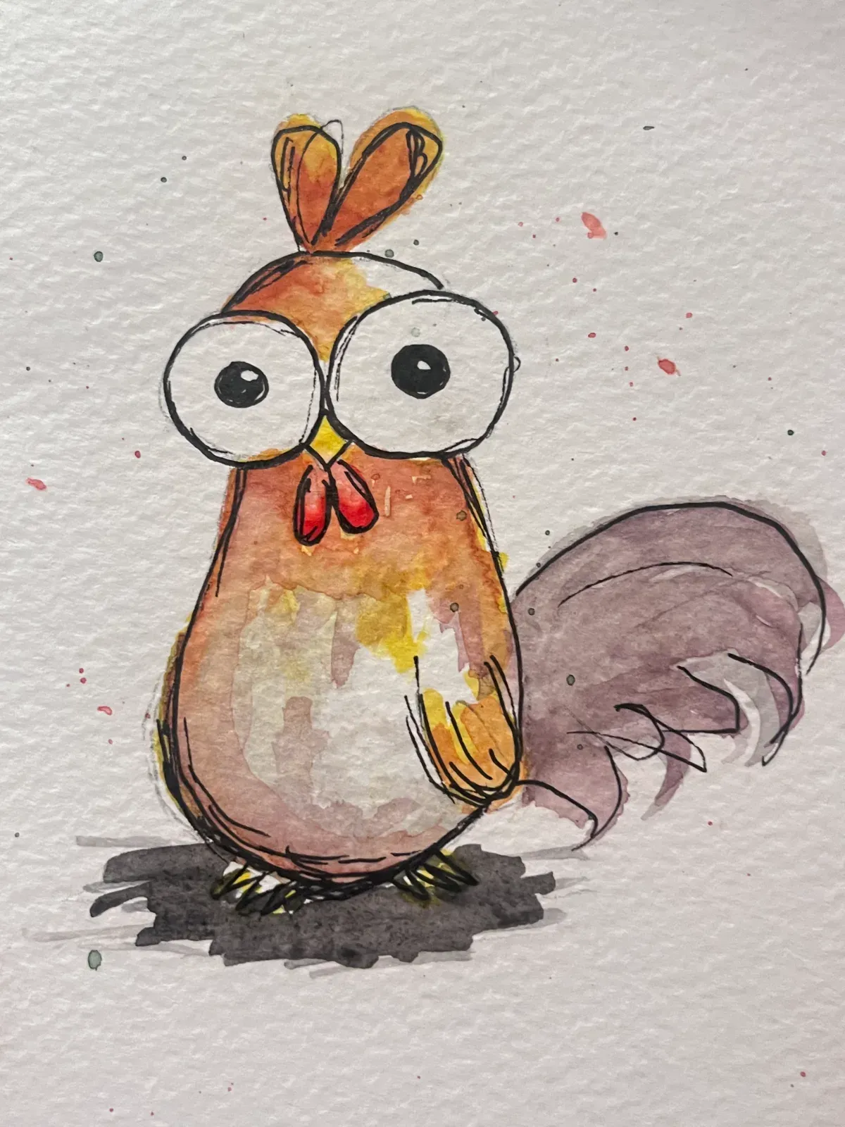 It’s just a rooster... 😄