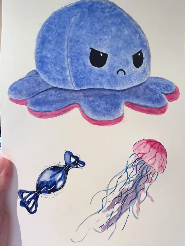 Candy with an octopus 🐙🍬