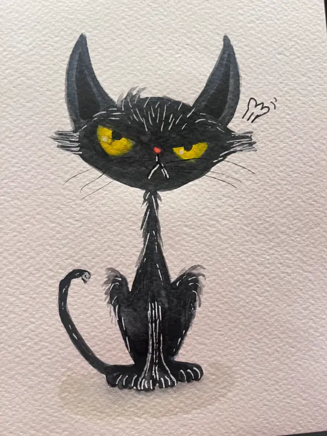 Angry cat😾