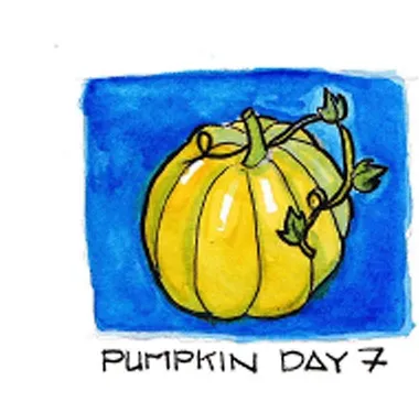 Green pumpkin