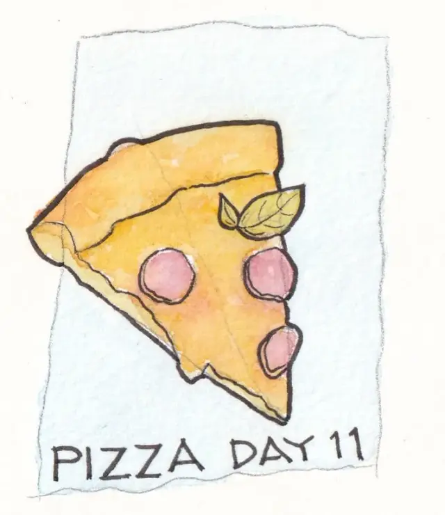 Plain pizza