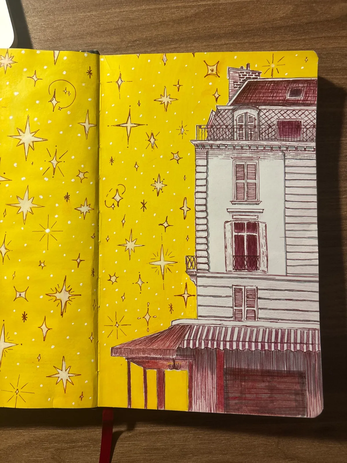 Parisian inspired house