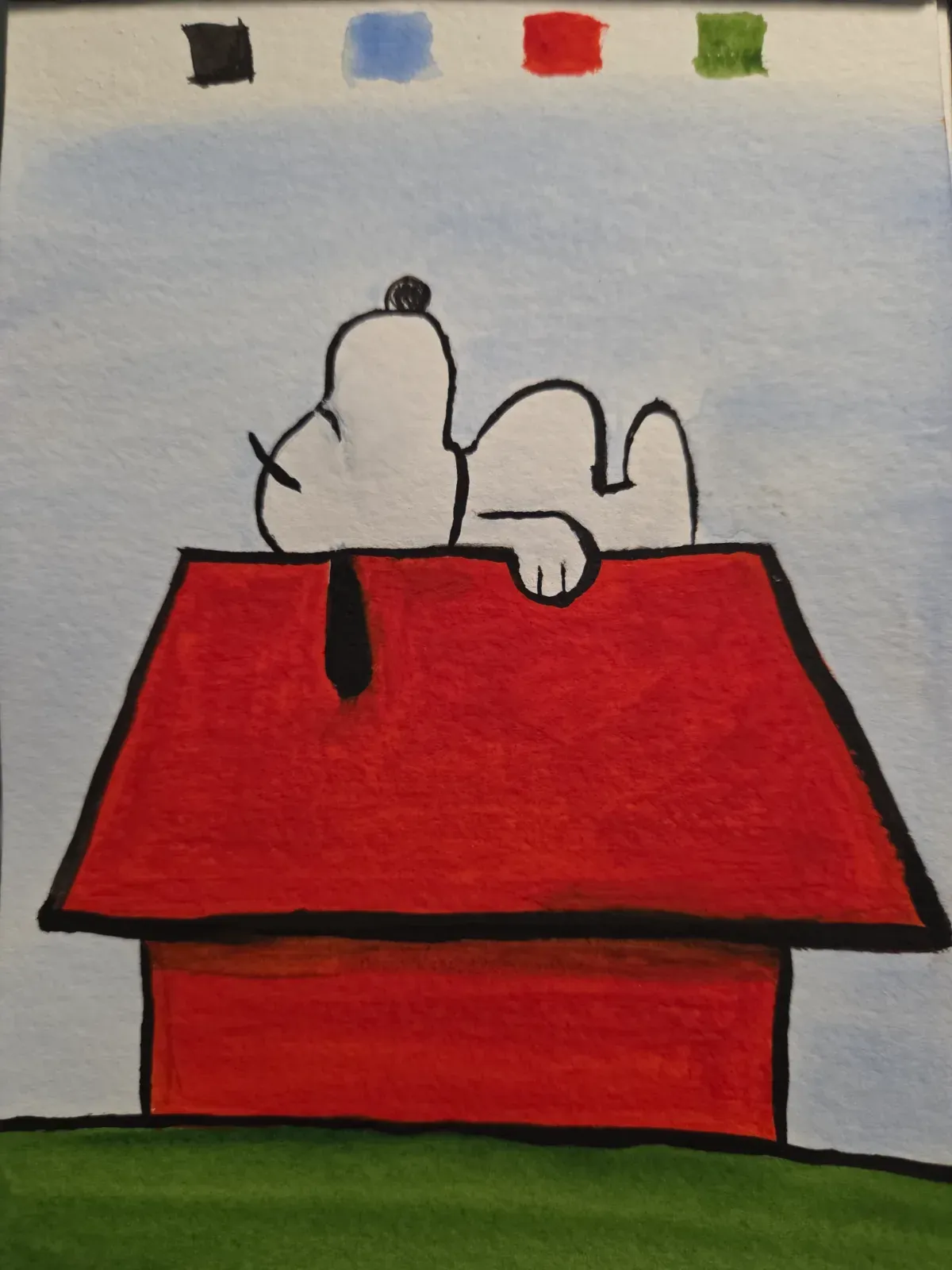 Snoozing Snoopy