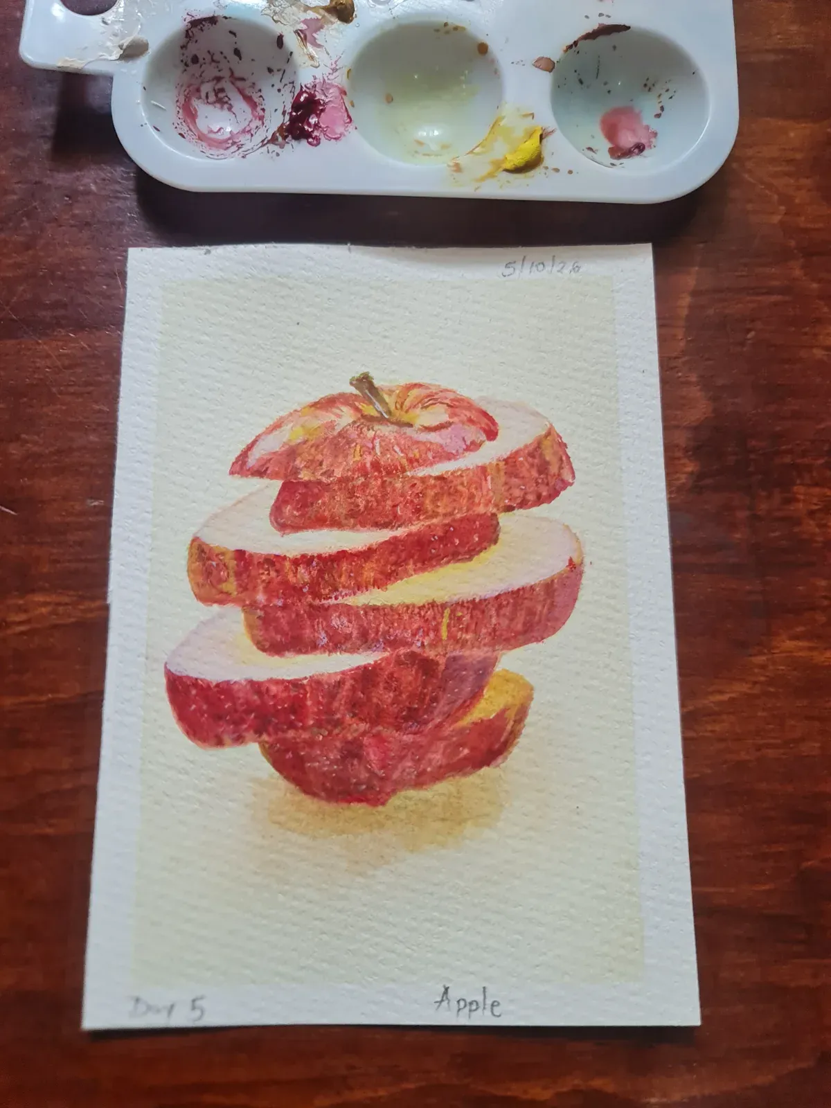 Apple slices
