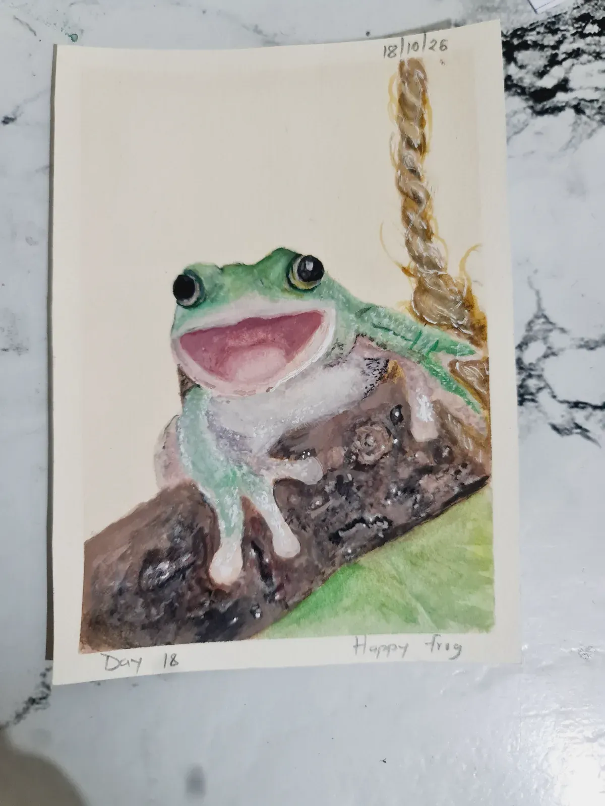 Happy froggy