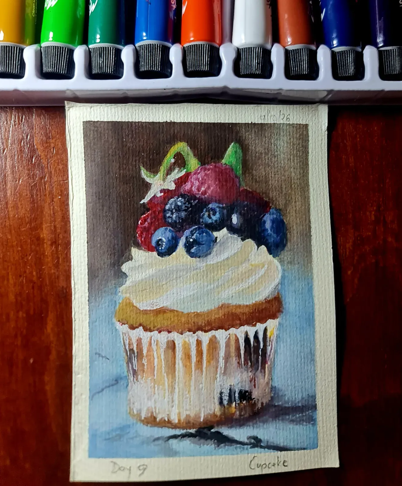 FRUIT cupcake