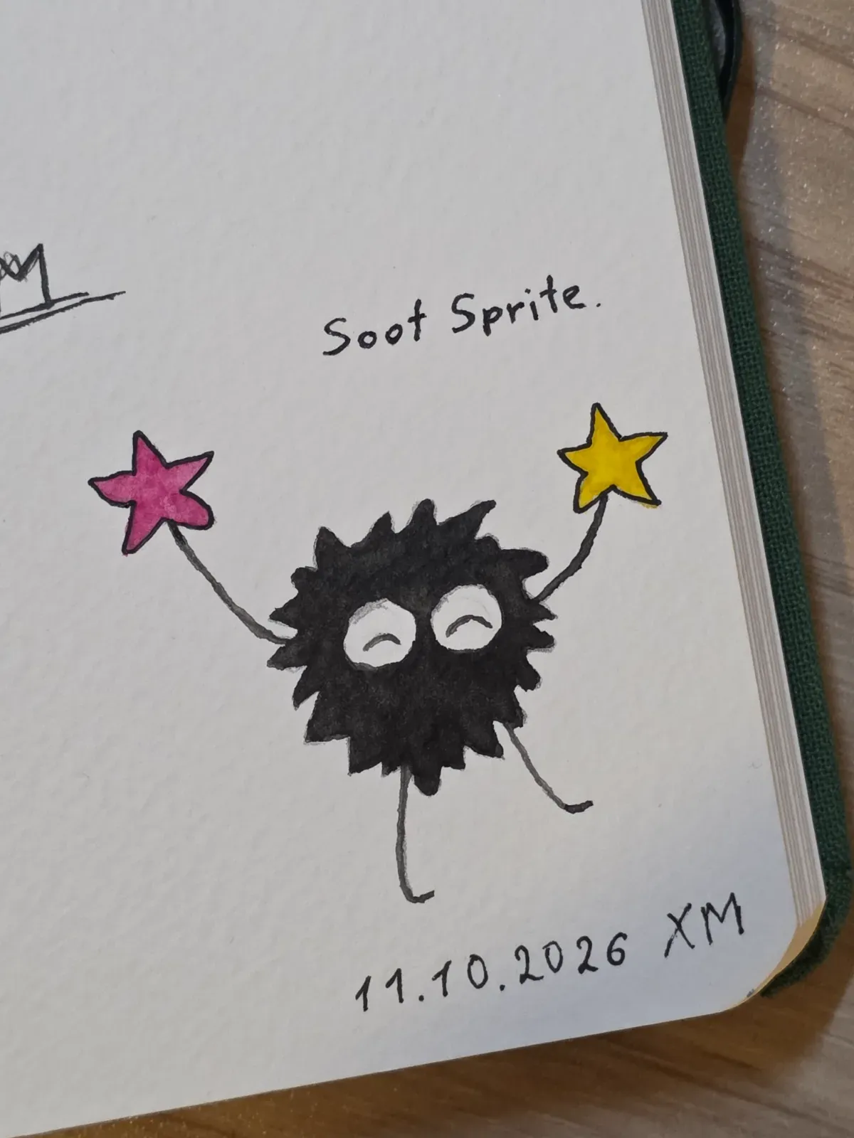 Soot sprite with stars 🌟