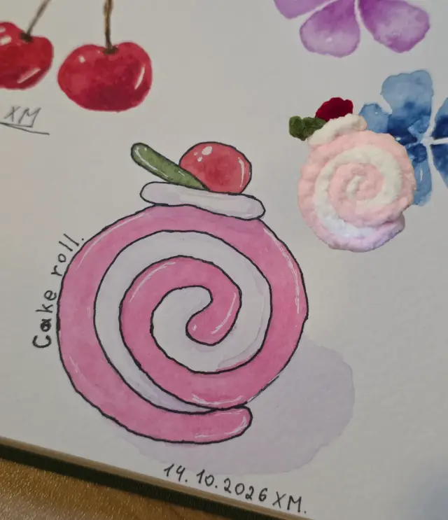 Crochet & Watercolor✨️