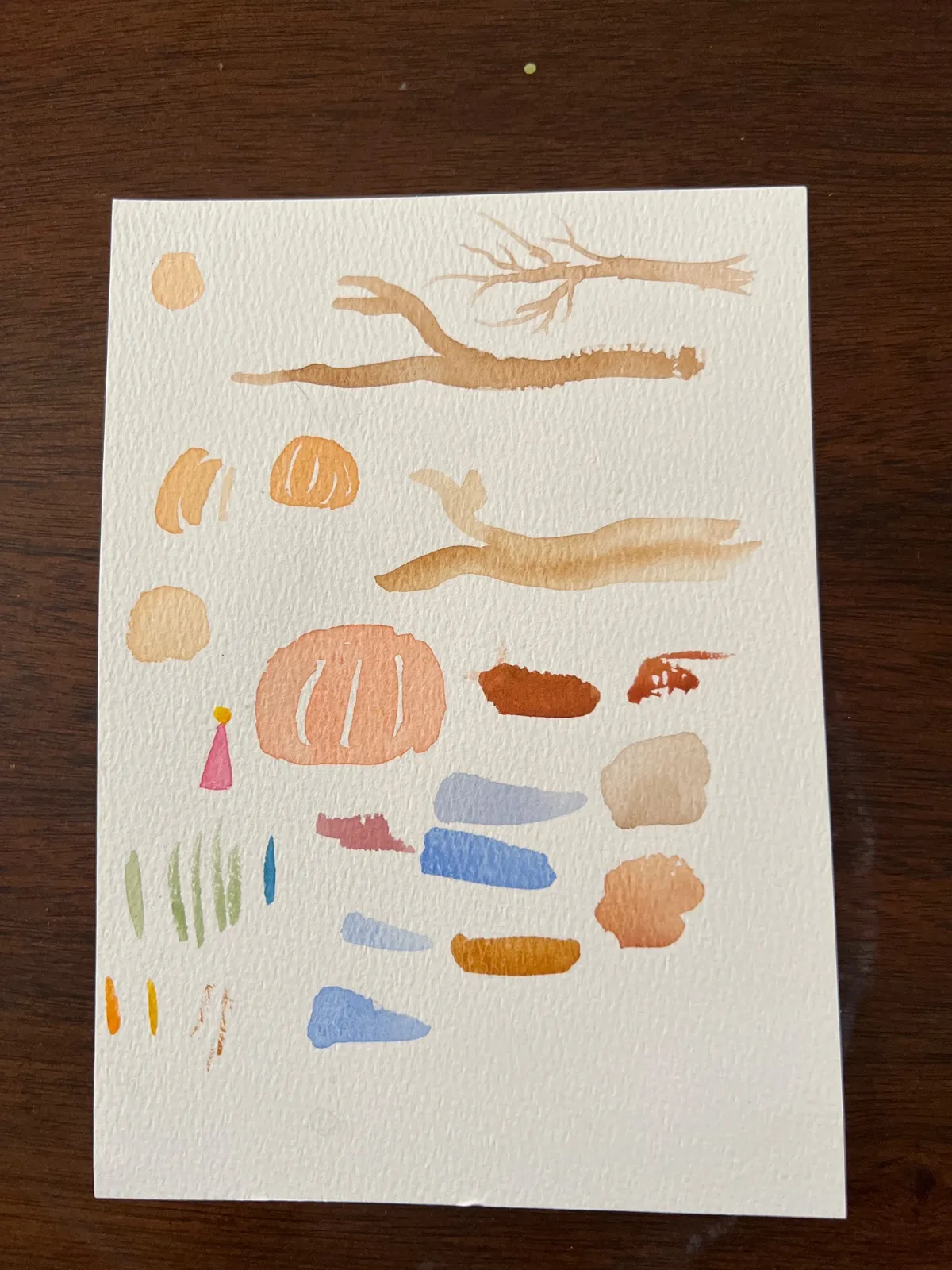 only had time to practice