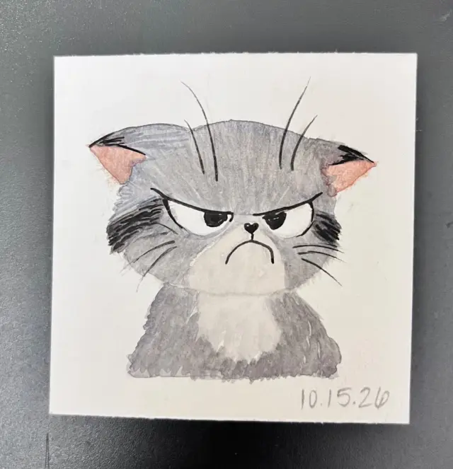Day 15: Angry Cat