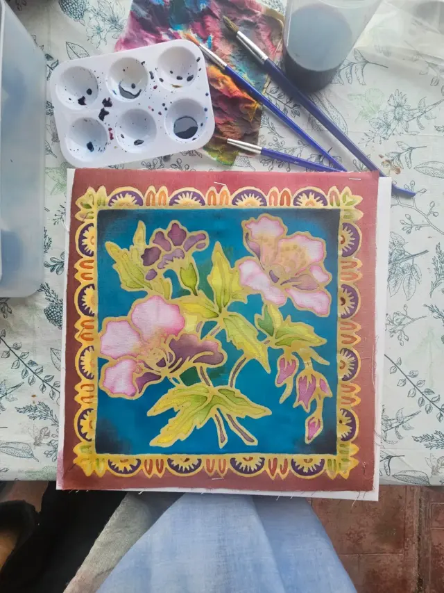 floral batik