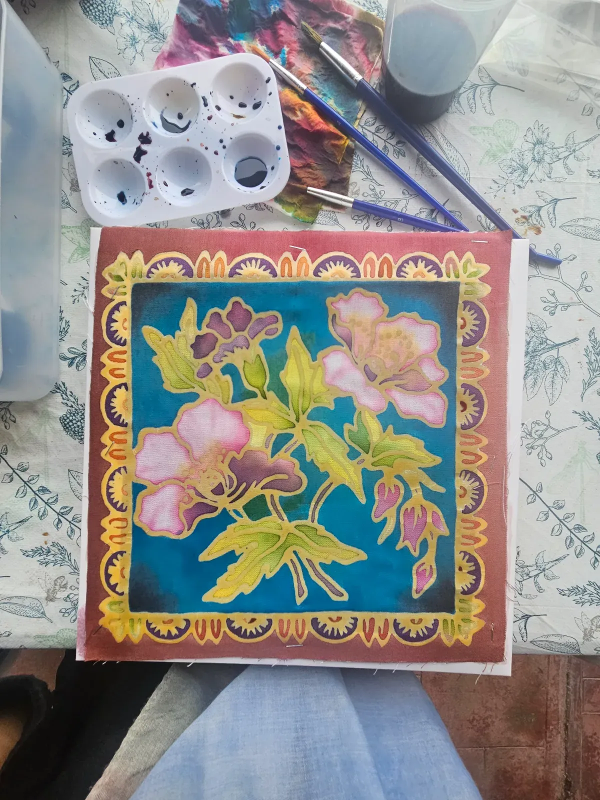 floral batik