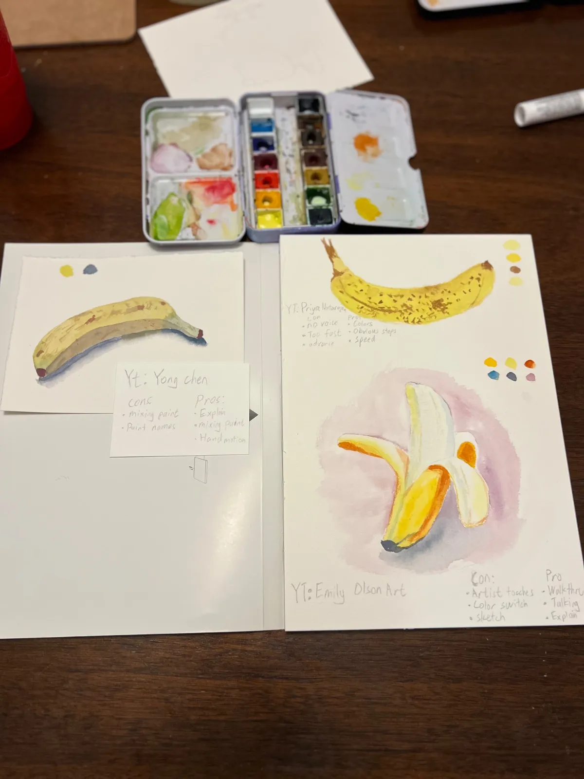 some bananas