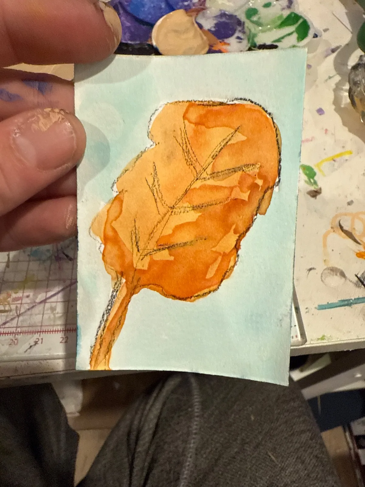 Orange Leaf