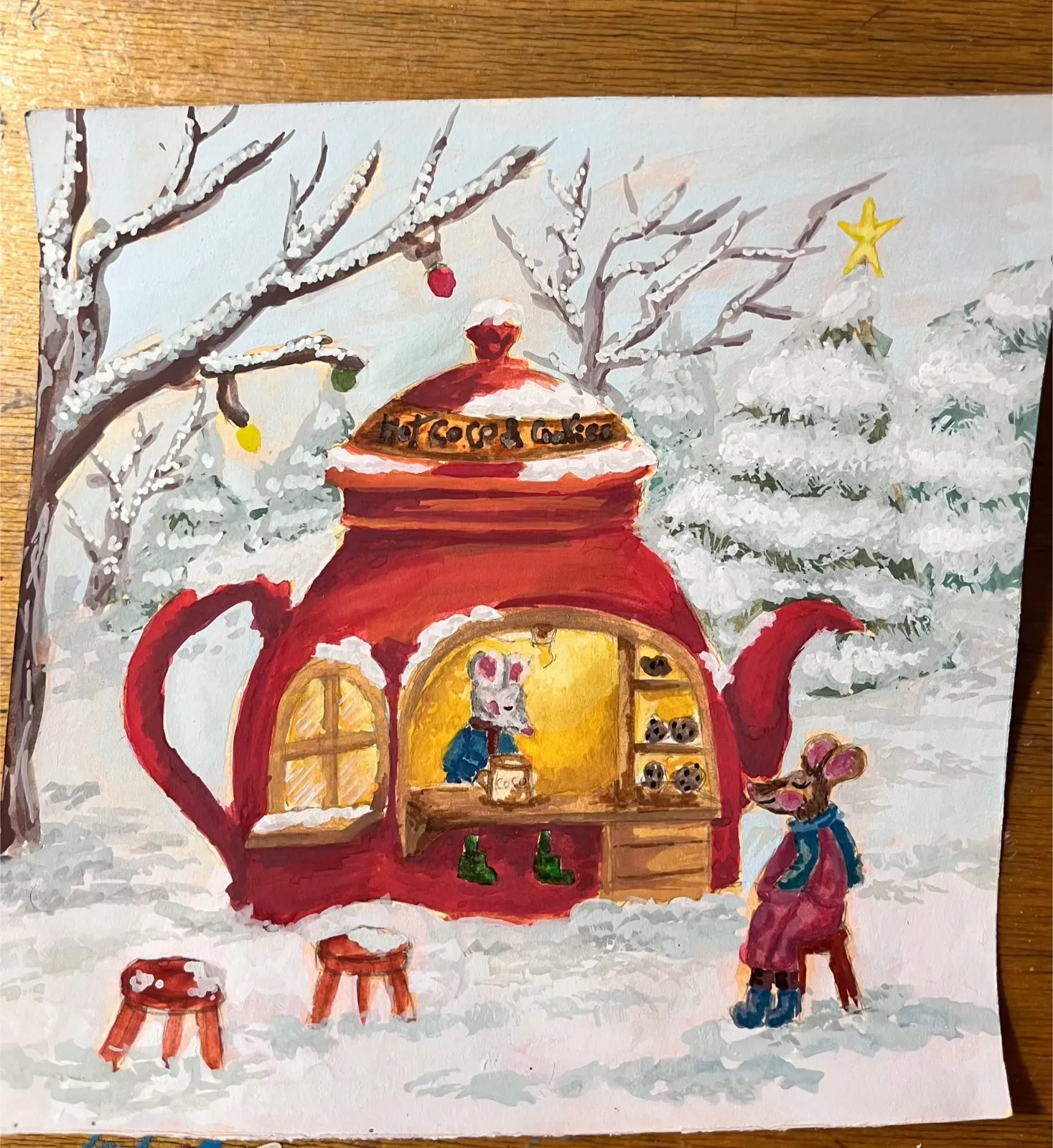A little mouse caffe